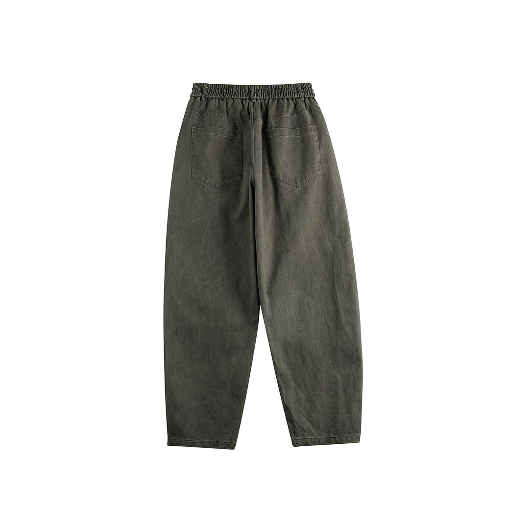 Damen Relaxed-Fit Workwear-Hose mit hoher Leibhöhe und aufgesetzten Taschen Nord Taschen
