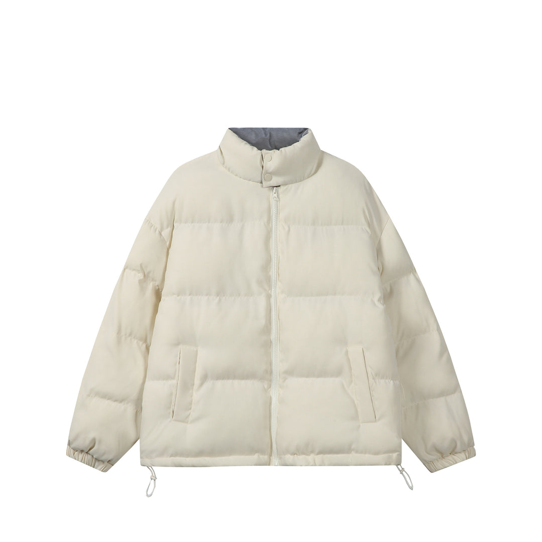 Damen Wattierte Boxy-Steppjacke mit hohem Stehkragen Nord Taschen