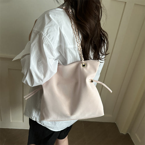 Damen Casual Beuteltasche mit modischem Kordelzug Nord Taschen