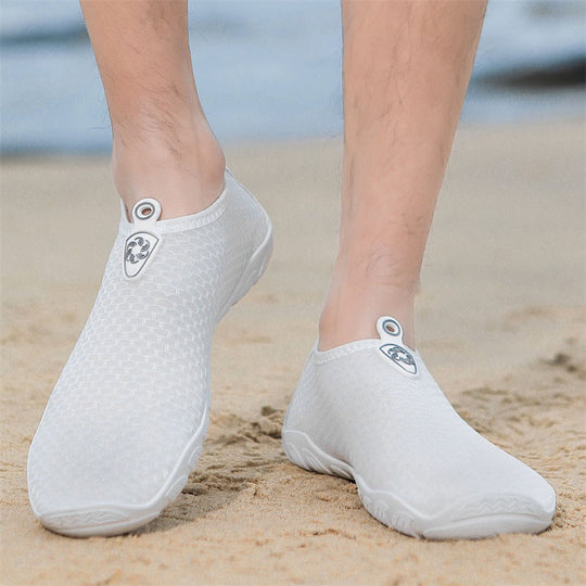 Damen Flexible und atmungsaktive Badeschuhe mit rutschfester Sohle