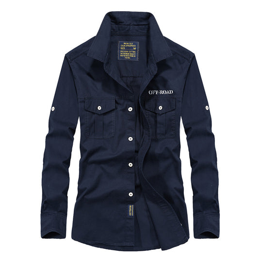 Herren Multifunktionale Freizeit-Hemdjacke Nord Taschen