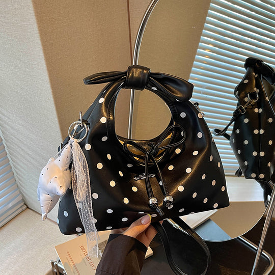 Damen Beuteltasche mit elegantem Punktedesign Nord Taschen