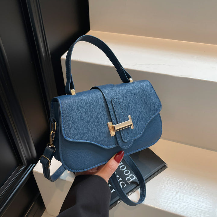 Damen elegante Umhängetasche mit strukturiertem Verschluss Nord Taschen