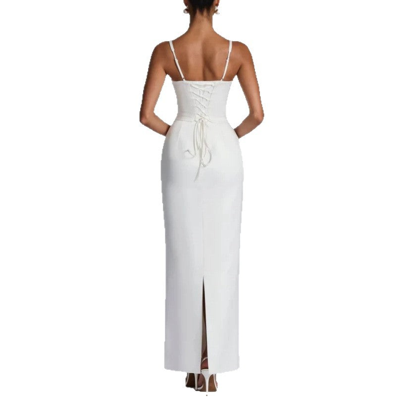 Damen Elegantes Ballkleid mit figurformendem Design