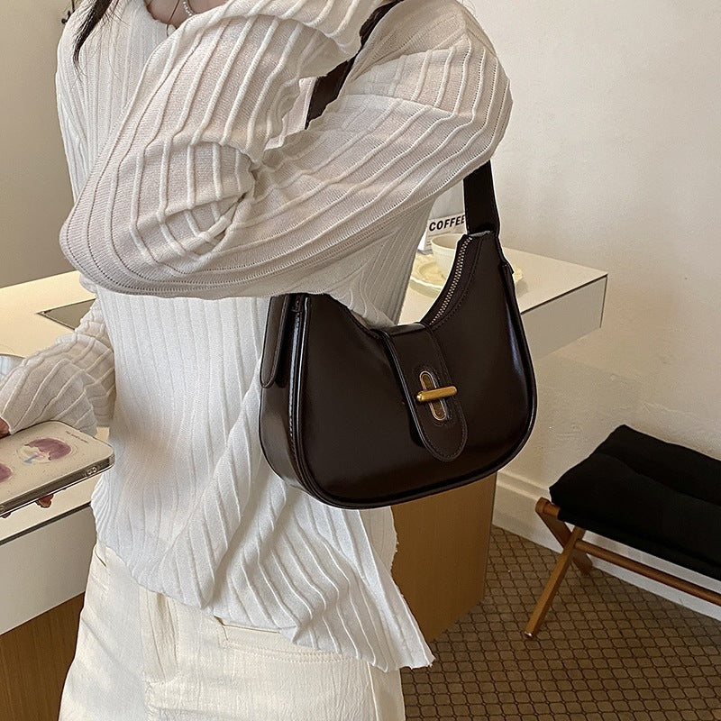 Damen praktische Hobo-Tasche mit markanter Schnalle Nord Taschen