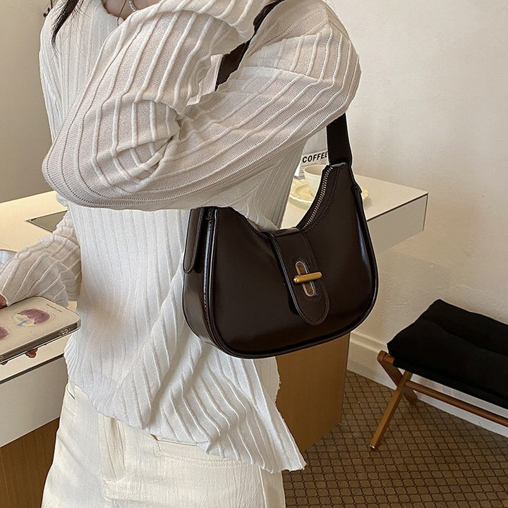 Damen praktische Hobo-Tasche mit markanter Schnalle Nord Taschen