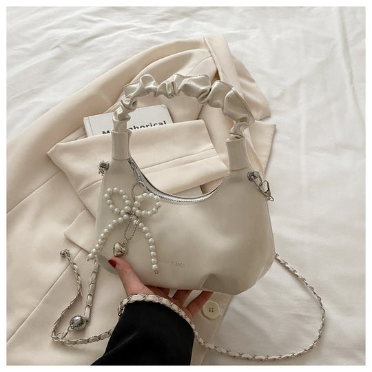 Damen modische Handtasche mit stilvollem Kettenriemen Nord Taschen