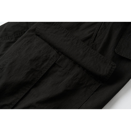 Damen Weite Cargo-Culotte mit elastischem Tunnelzugbund und aufgesetzten Klappentaschen Nord Taschen