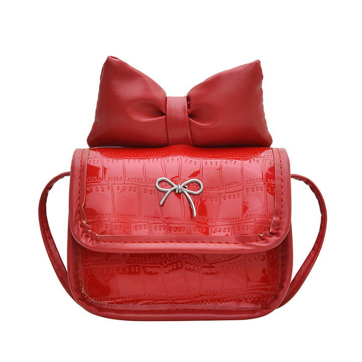 Damen Mini-Handtasche mit verspieltem Schleifendetail Nord Taschen