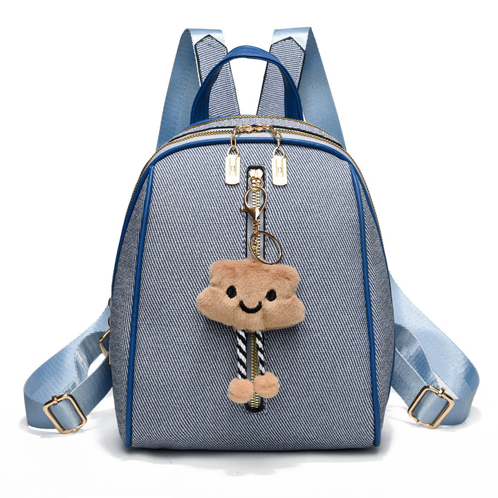 Damen Rucksack mit verspieltem Bären-Anhänger Nord Taschen