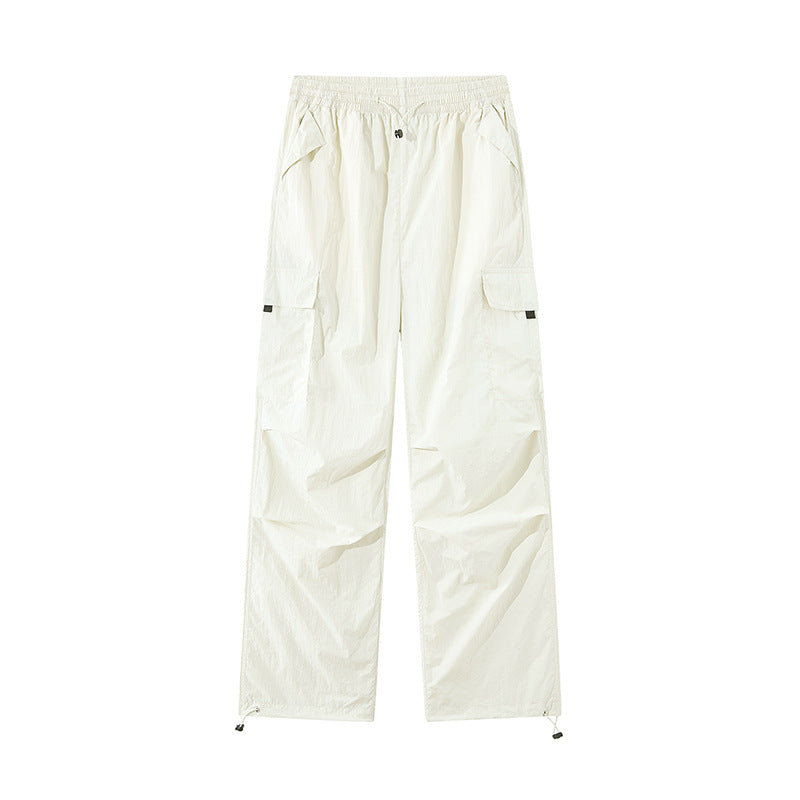 Unisex Leichte technische Cargo-Hose mit Kordelzug und verstellbarem Saum Nord Taschen