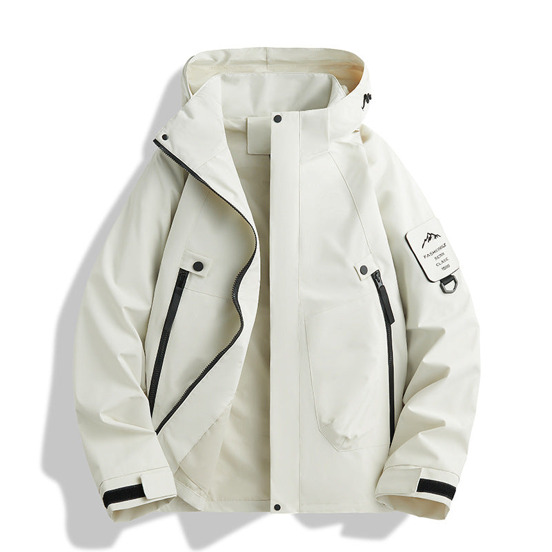 Damen Wasserabweisende Softshell-Funktionsjacke mit verstellbarer Kapuze, winddichter Membran und schrägen Reißverschlusstaschen Nord Taschen
