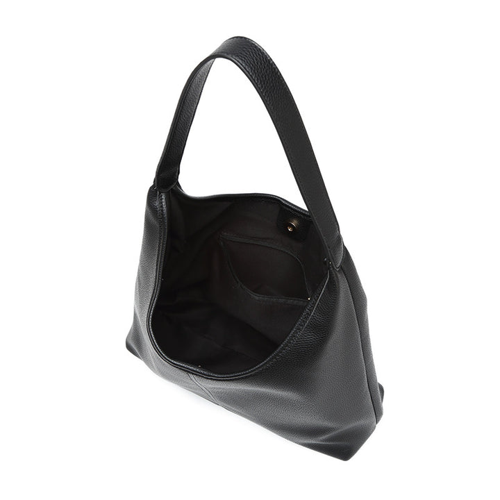 Damen großzügige Hobo-Tasche aus strukturiertem Kunstleder Nord Taschen