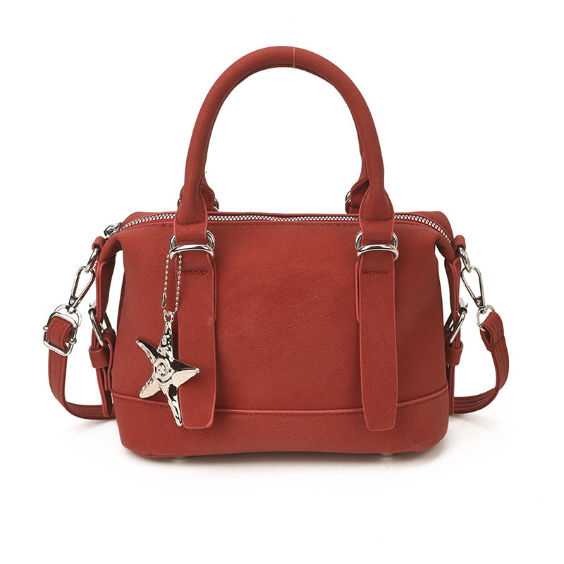 Damen modische Handtasche mit verspieltem Sternenanhänger Nord Taschen