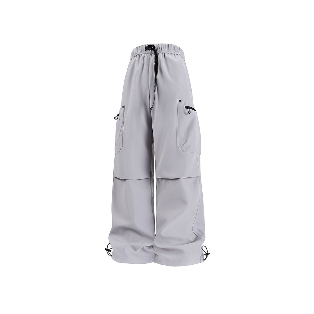 Damen Weite Technical-Cargo-Hose mit Tunnelzugbund, verstärkten Kniepartien und verstellbaren Beinabschlüssen Nord Taschen