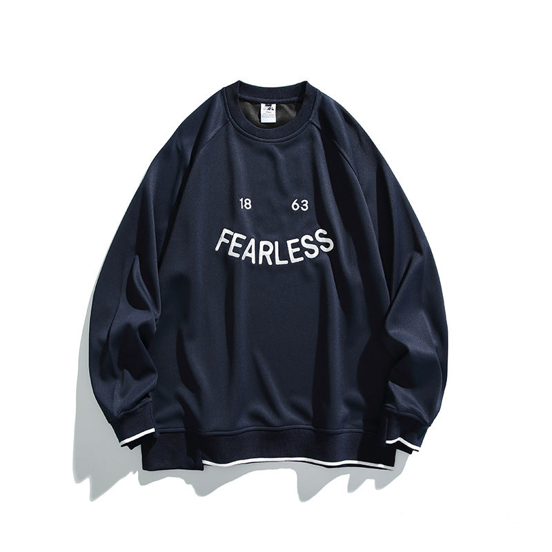 Unisex Oversize-Sweatshirt mit Raglanärmeln und markantem FEARLESS-Frontprint Nord Taschen