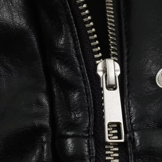 Damen Kurzblouson aus Kunstleder mit doppelreihiger Knopfleiste und Schultercape Nord Taschen