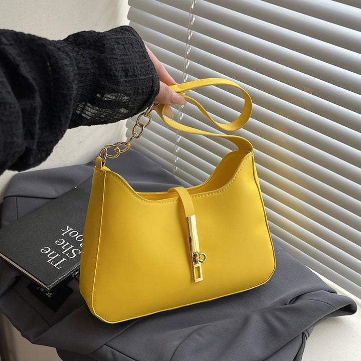 Damen Hobo-Tasche mit strukturiertem Design und schickem goldenen Verschluss Nord Taschen