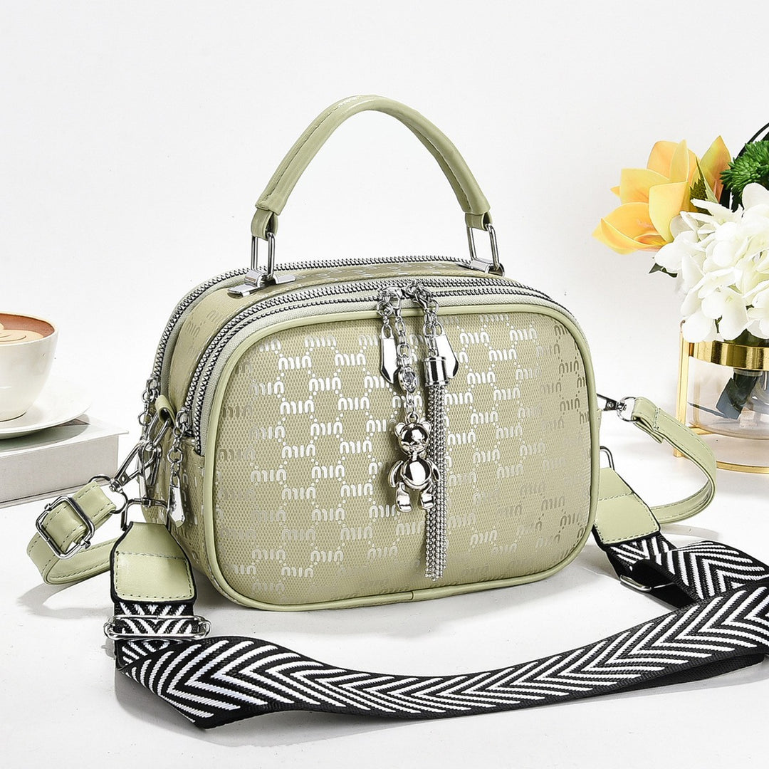 Damen Mini Handtasche mit einzigartiger Prägung und abnehmbarem Schulterriemen Nord Taschen