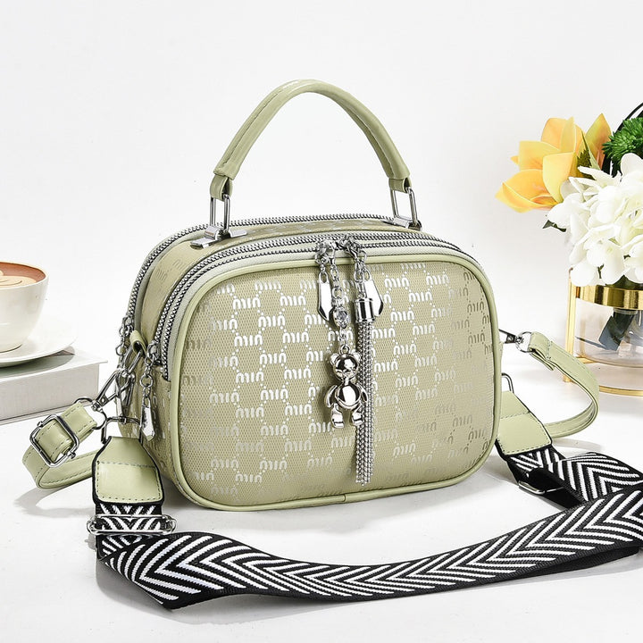 Damen Mini Handtasche mit einzigartiger Prägung und abnehmbarem Schulterriemen Nord Taschen