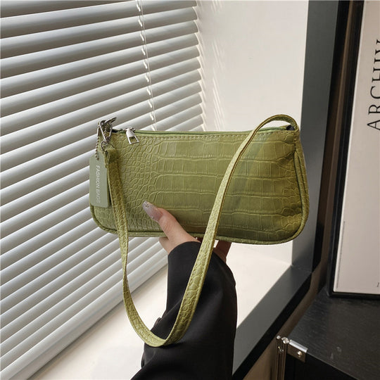 Damen elegante Handtasche mit Krokodilprägung Nord Taschen