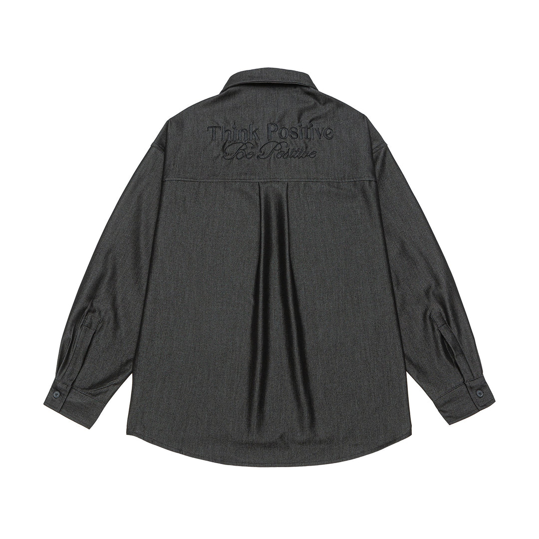Herren Overshirt aus schwerer Twill‑Qualität mit verdeckter Knopfleiste und Brusttaschen Nord Taschen
