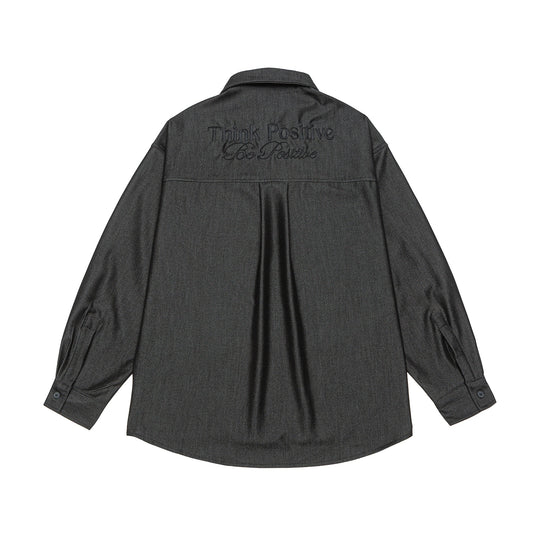 Herren Overshirt aus schwerer Twill‑Qualität mit verdeckter Knopfleiste und Brusttaschen Nord Taschen