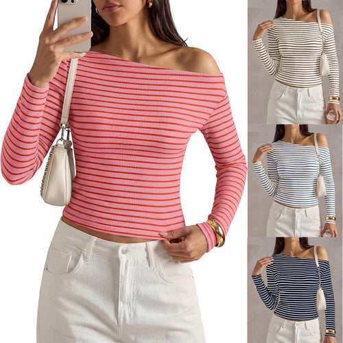 Damen Langarm Shirt Nord Taschen