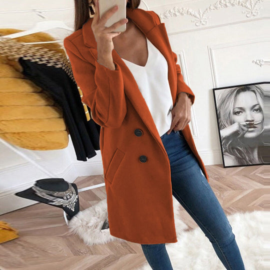 Damen Eleganter Oversize-Blazer Nord Taschen