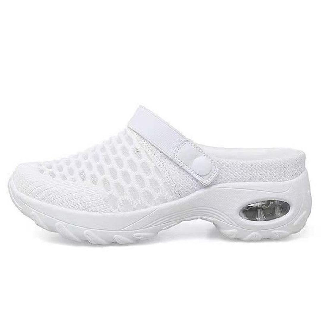 Damen  atmungsaktive Mesh-Clogs mit luftgepolsterter Dämpfungssohle und verstellbarem Fersenriemen Nord Taschen