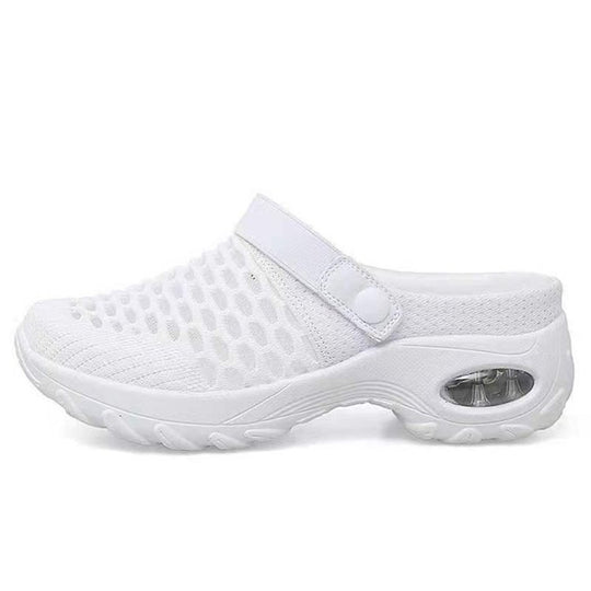 Damen  atmungsaktive Mesh-Clogs mit luftgepolsterter Dämpfungssohle und verstellbarem Fersenriemen Nord Taschen