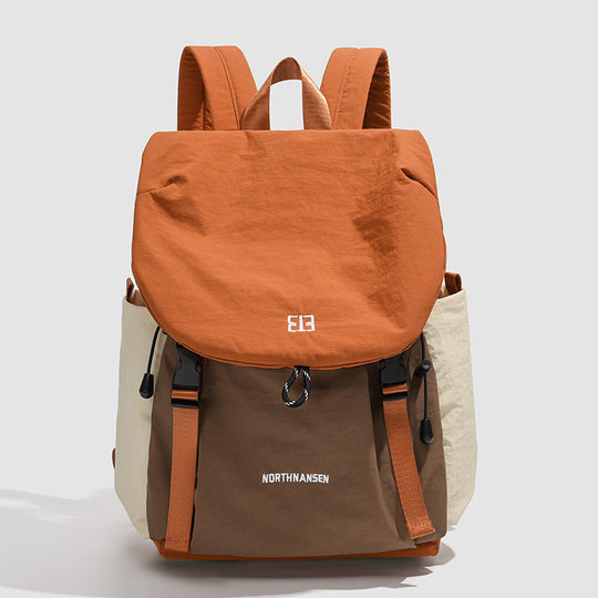 Damen Urbaner Rucksack mit praktischen Seitentaschen und verstellbarem Kordelzug Nord Taschen