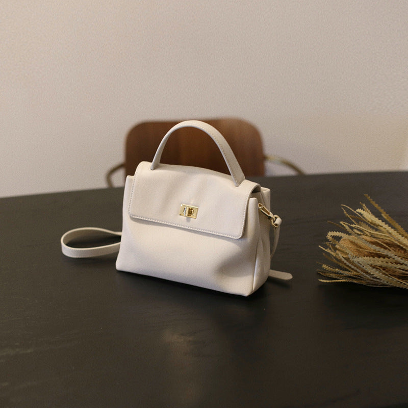 Damen elegante Handtasche mit dekorativem Verschluss Nord Taschen