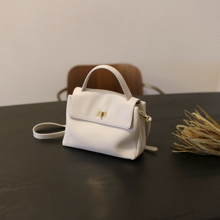 Damen elegante Handtasche mit dekorativem Verschluss Nord Taschen