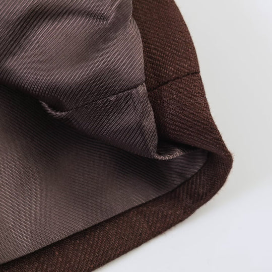Damen Doppelreihiger Leinenblazer mit Peak-Revers und aufgesetzten Pattentaschen Nord Taschen
