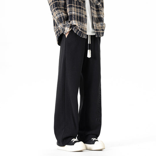 Herren Bequeme und lässige Relaxed Fit Freizeithose