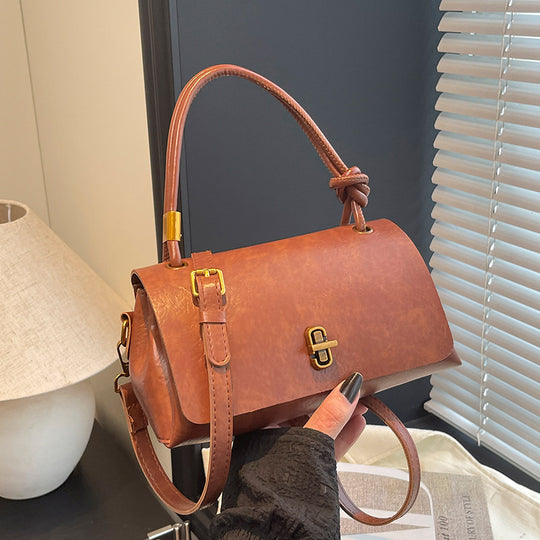 Damen elegante Handtasche mit einzigartigem Verschluss Nord Taschen