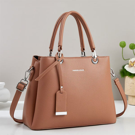 Damen elegante Handtasche mit strukturierten Akzenten Nord Taschen