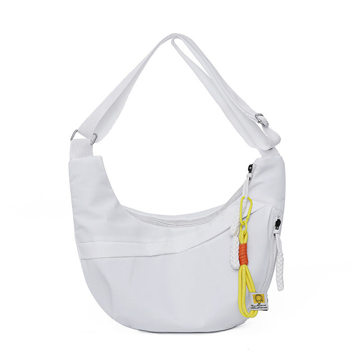 Damen praktische Schultertasche mit stylischem Reißverschluss Nord Taschen
