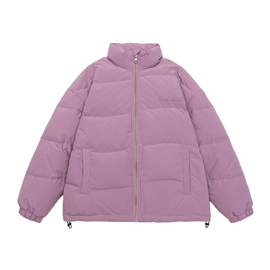 Damen Boxy Stepp-Pufferjacke mit hohem Stehkragen, Tunnelzug und elastischen Bündchen Nord Taschen