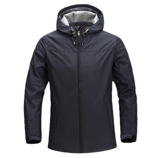 Unisex Leichte packbare Regen- und Windjacke mit verstellbarer Kapuze und atmungsaktivem Futter Nord Taschen