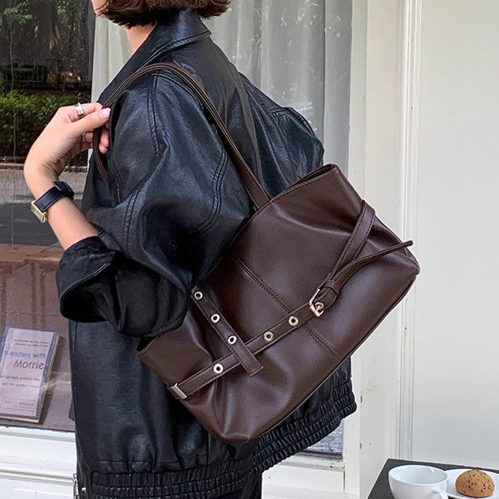 Damen Tote-Tasche mit eleganter, strukturierter Oberfläche und verstellbarem Schulterriemen Nord Taschen