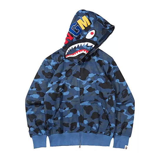 Damen Kapuzenjacke mit modernem Camouflage-Design und hochwertiger Baumwollmischung
