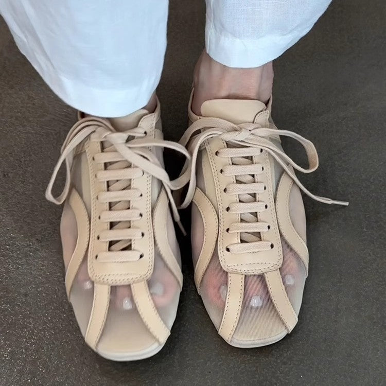 Damen modische Sneakers mit atmungsaktiver Mesh-Oberfläche und komfortabler Sohle Nord Taschen