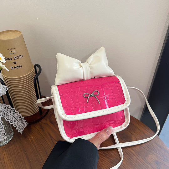 Damen Mini-Handtasche mit verspieltem Schleifendetail Nord Taschen