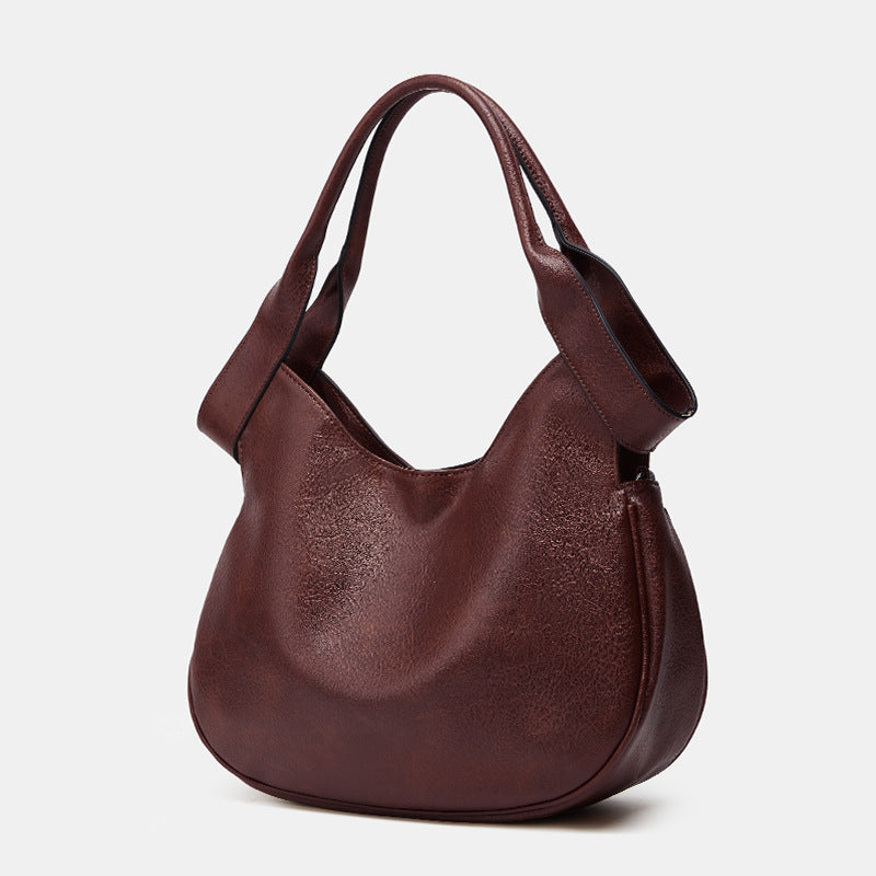 Damen Hobo-Tasche aus hochwertigem Kunstleder mit eleganter Oberflächenstruktur Nord Taschen