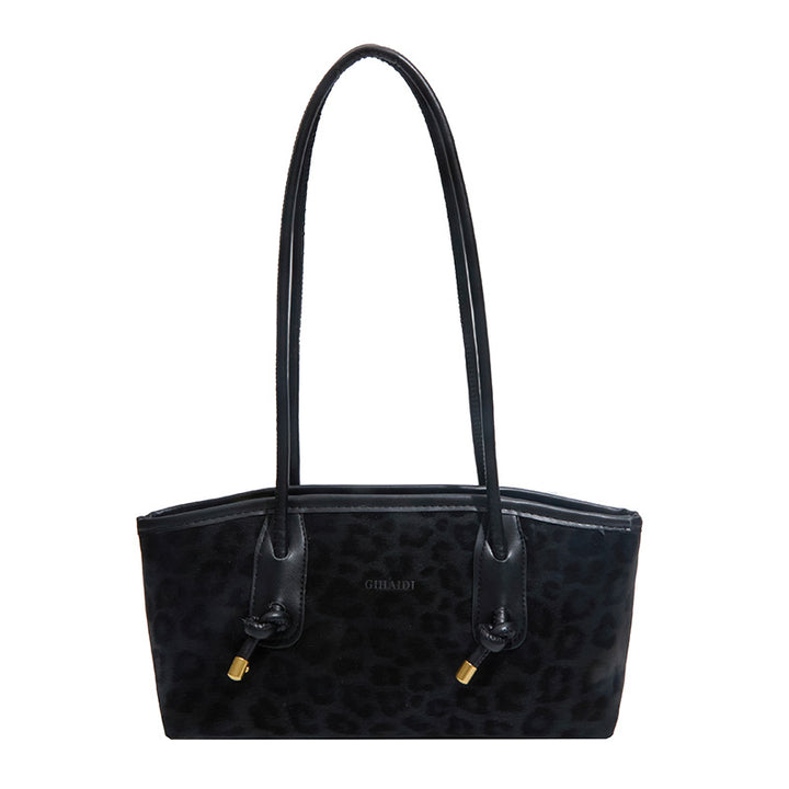 Damen elegante Schultertasche mit modernem Zipper-Design Nord Taschen