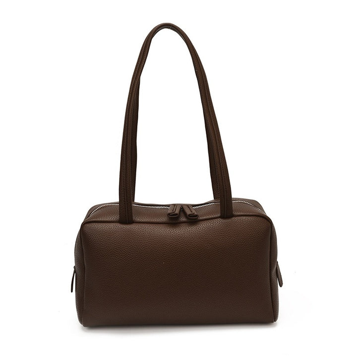 Damen elegante Handtasche mit strukturiertem Leder und praktischen Fächern Nord Taschen