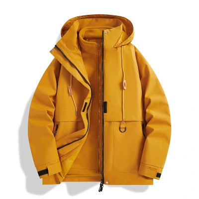 Damen Kapuzen-Utility-Parka mit wasserdichter Membran, großen Fronttaschen & verstellbarem Saum Nord Taschen