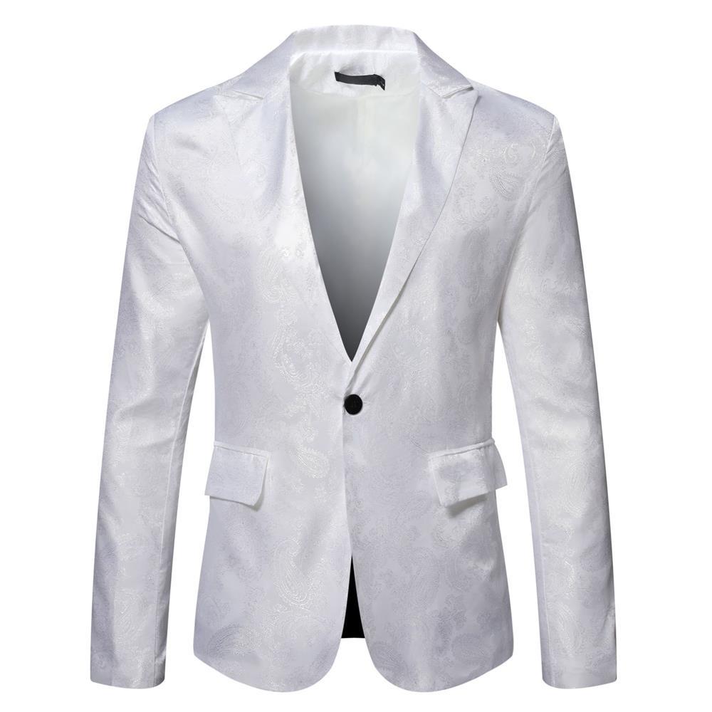 Herren eleganter Blazer mit Paisleymuster - Arvani